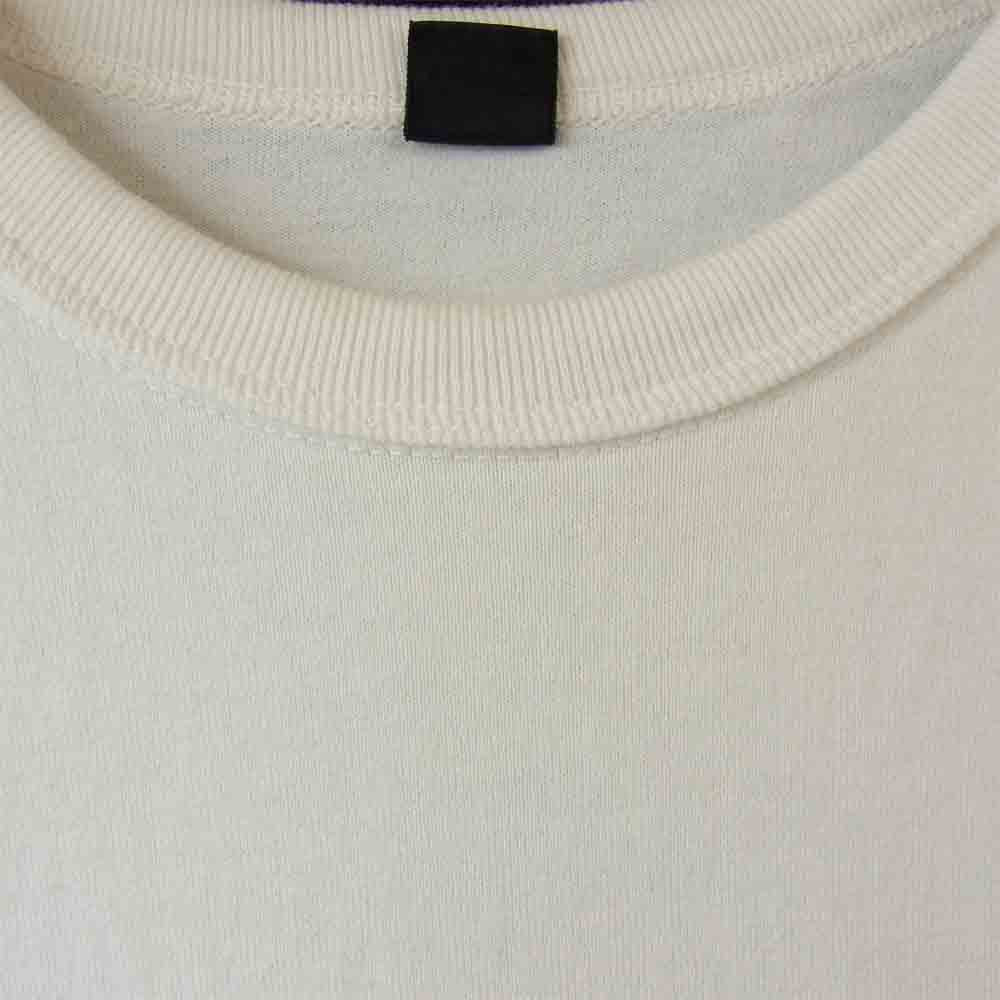 THE FLAT HEAD ザフラットヘッド RJB プリント 7分袖 Tシャツ ロンT ホワイト系 38【中古】