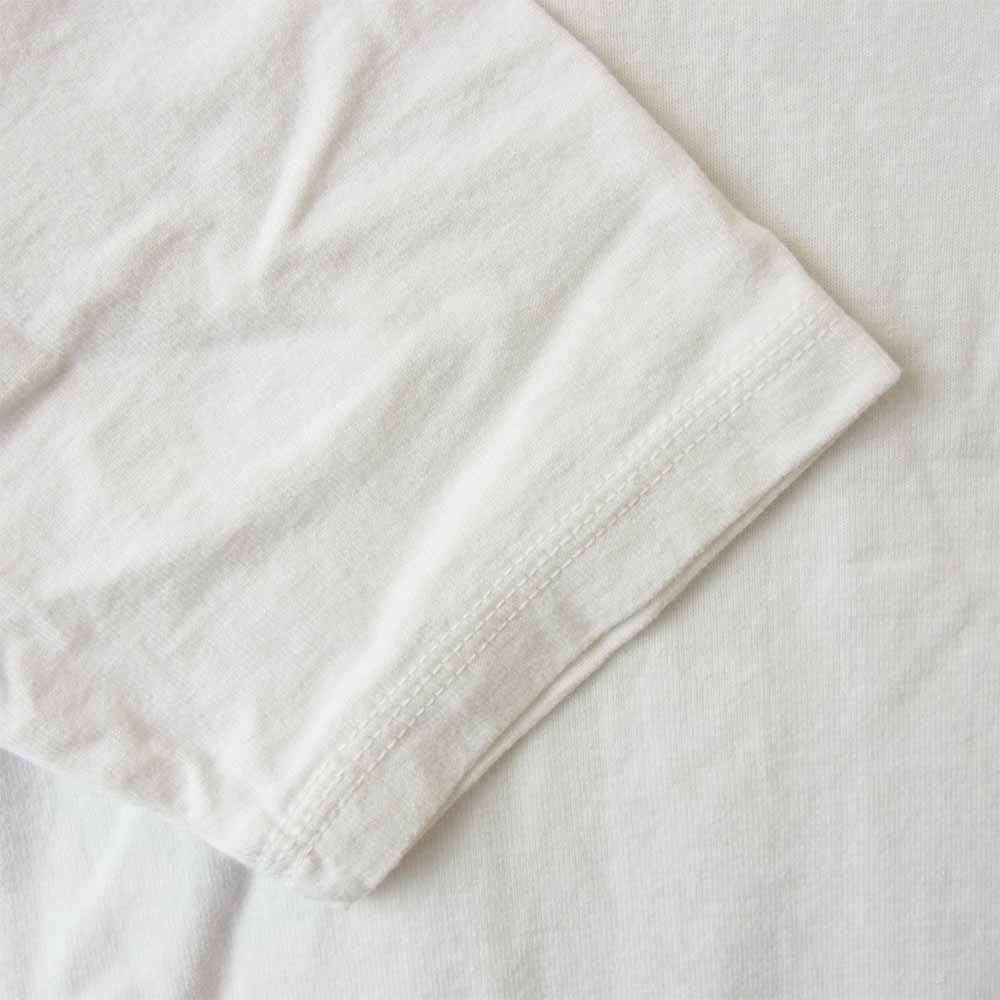 THE FLAT HEAD ザフラットヘッド RJB プリント 7分袖 Tシャツ ロンT ホワイト系 38【中古】