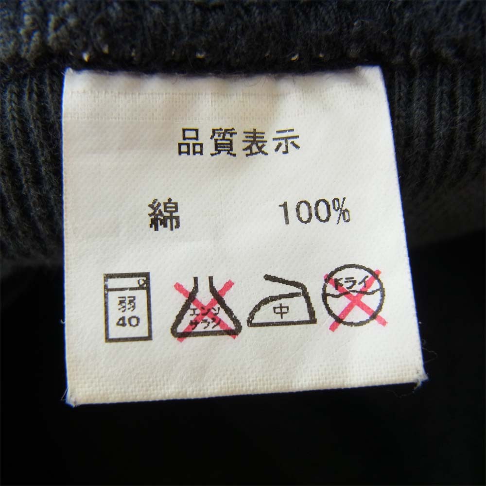 THE FLAT HEAD ザフラットヘッド 雪柄 フルジップ ブラック系 M【中古】
