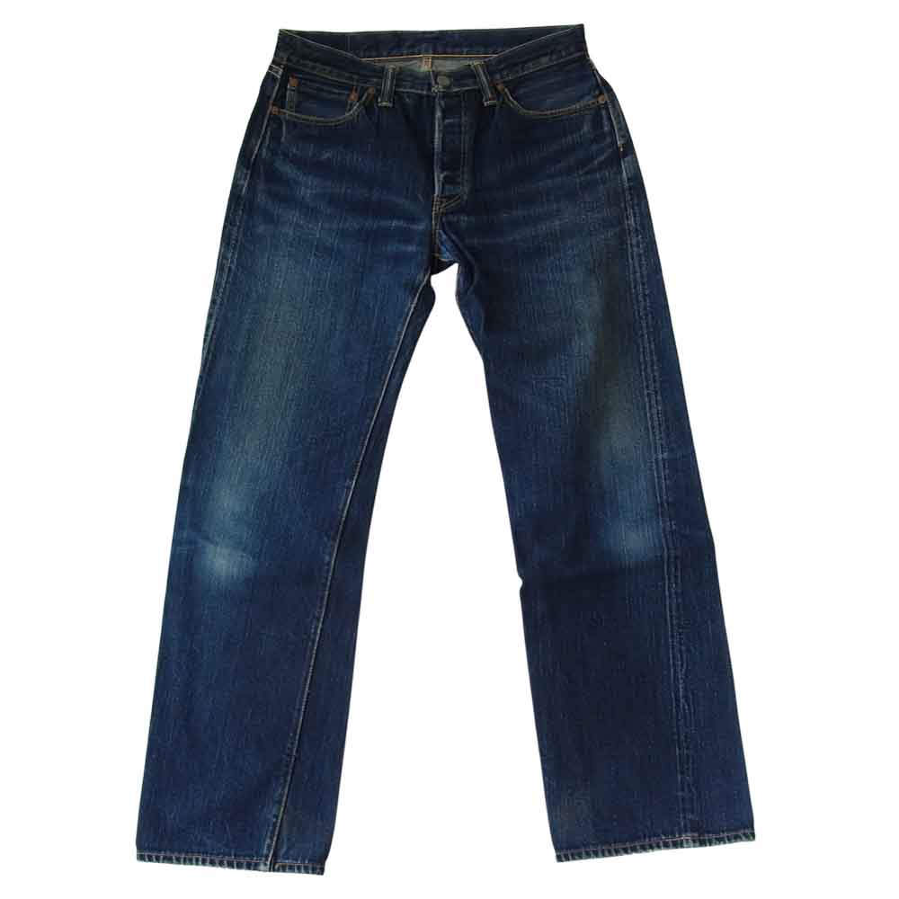 THE FLAT HEAD ザフラットヘッド 3005 PIONEER SERIES ストレート インディゴブルー系【中古】