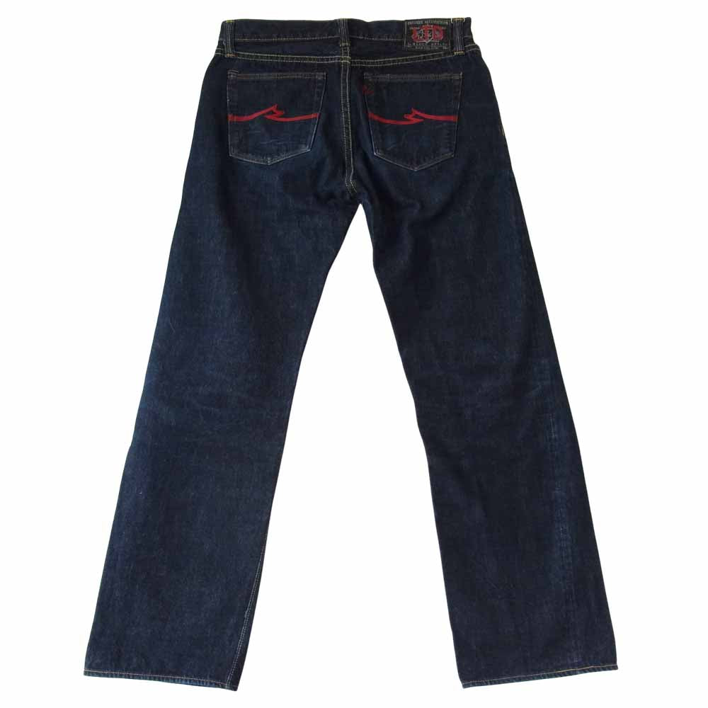 THE FLAT HEAD ザフラットヘッド RJB D105S LTD インディゴブルー系 31【中古】