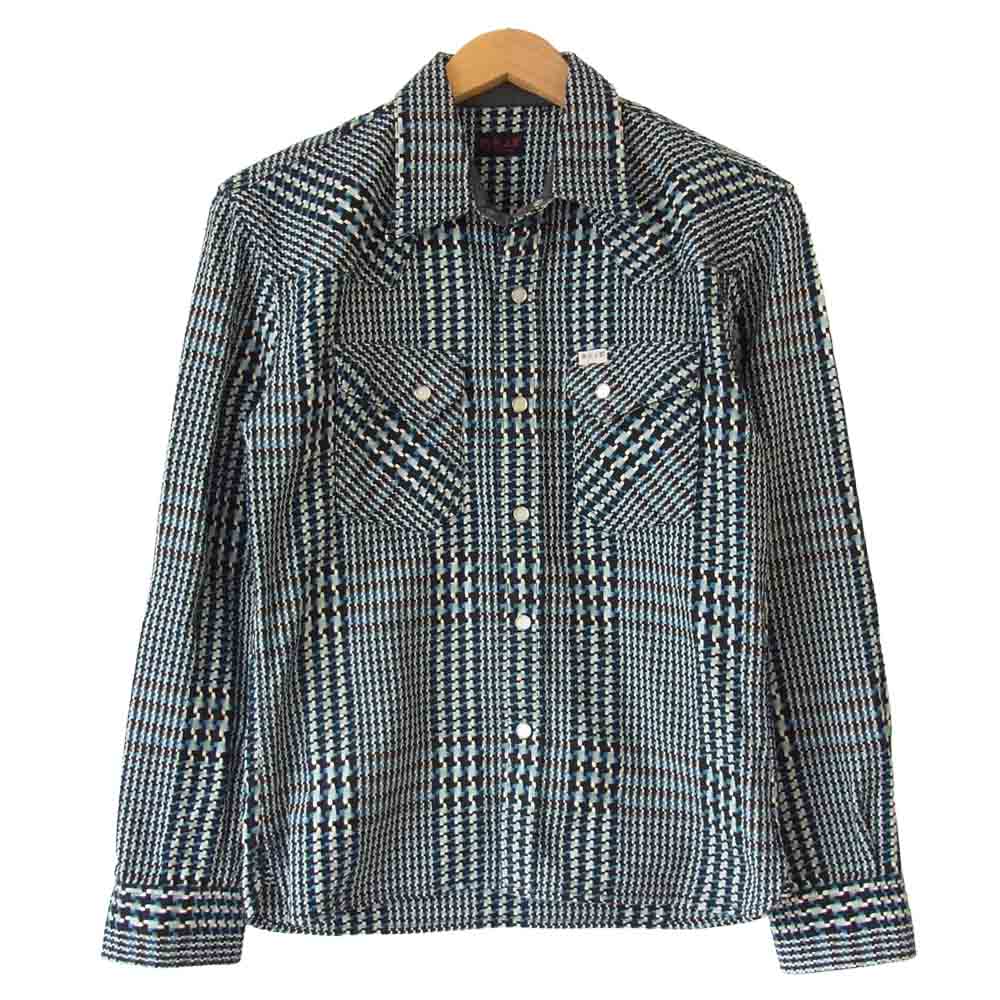 THE FLAT HEAD ザフラットヘッド RJB チェック ウエスタン マルチカラー系 38【中古】