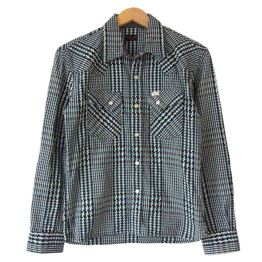 THE FLAT HEAD ザフラットヘッド RJB チェック ウエスタン マルチカラー系 38【中古】