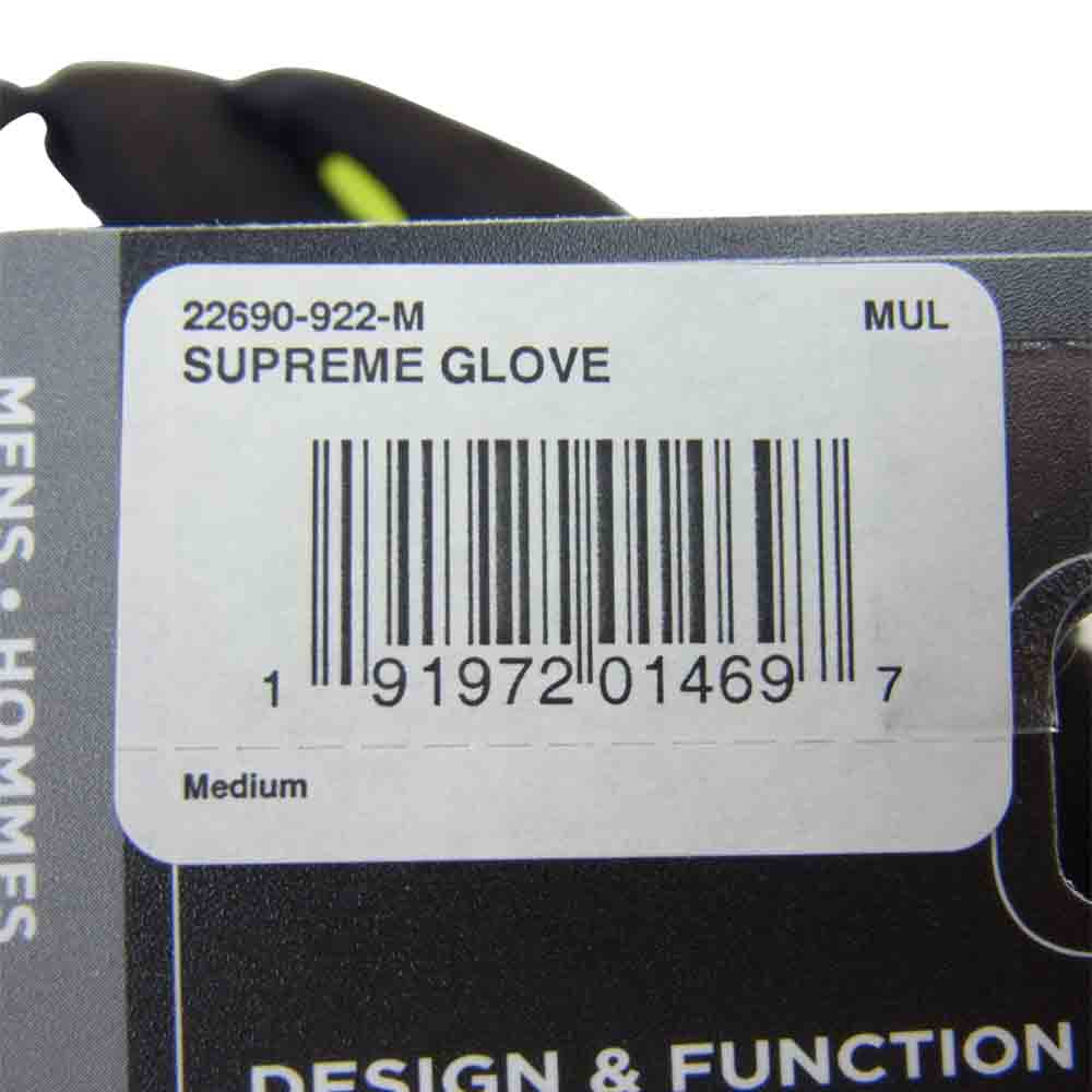 Supreme シュプリーム 18SS × Fox Racing フォックスレーシング 訳難有 Bomber LT Gloves ボンバー LT グローブ ライトグリーン系 M【新古品】【未使用】【中古】