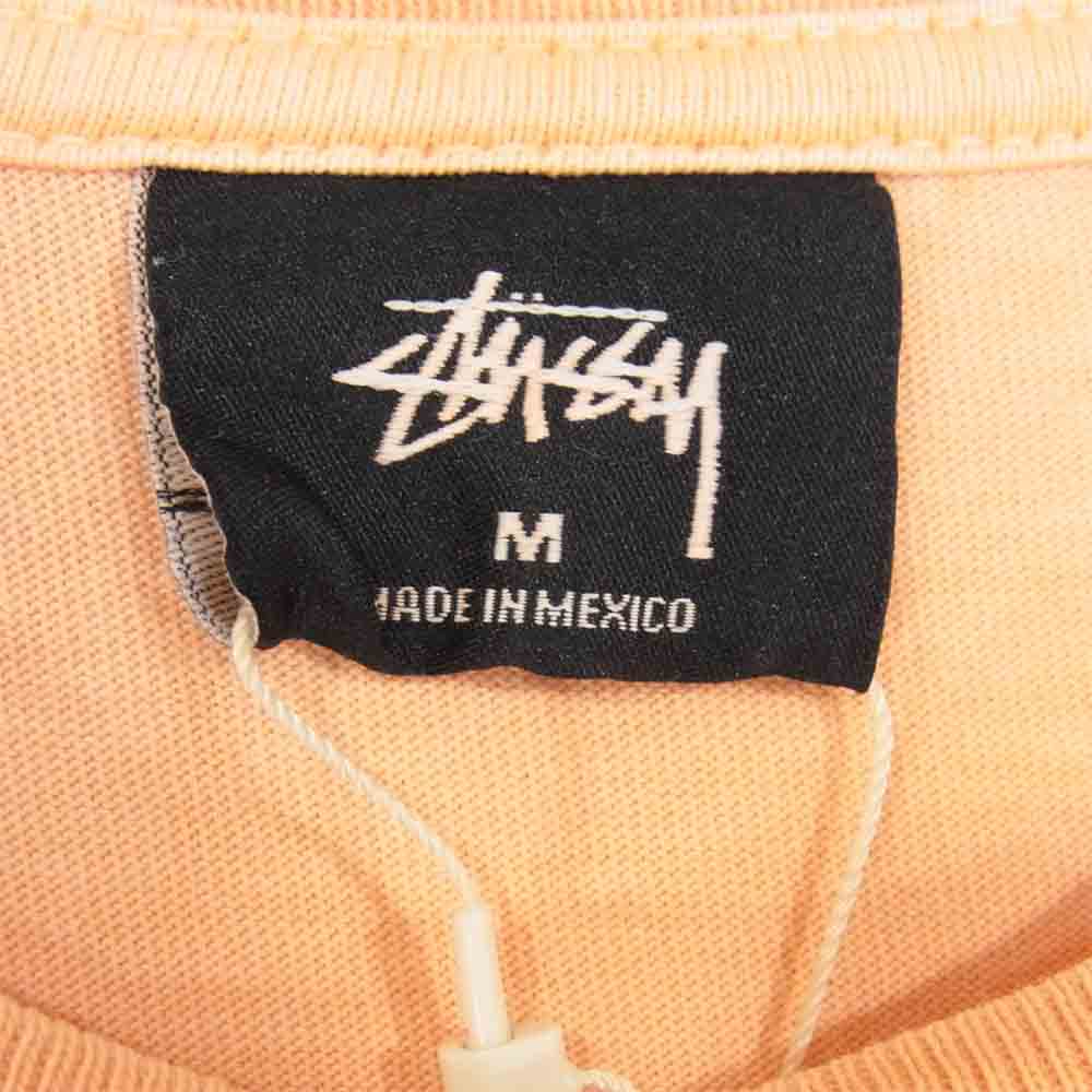 STUSSY ステューシー × UNION TOKYO オープン1周年記念 Tシャツ オレンジ系 M【新古品】【未使用】【中古】