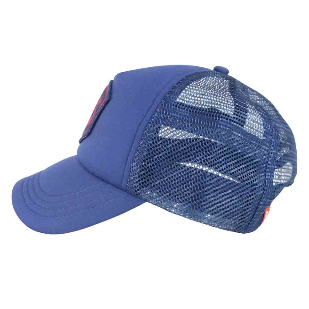 デウスマキナ Baylands Trucker Cap メッシュ トラッカー キャップ ネイビー系【中古】