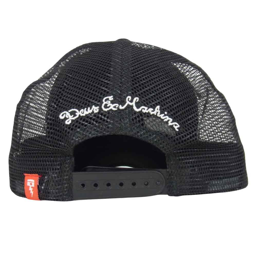 デウスマキナ Baylands Trucker Cap メッシュ トラッカー キャップ ブラック系【中古】