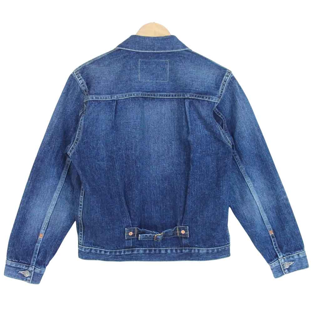 THE FLAT HEAD ザフラットヘッド OJ-D001C 1st DENIM 40's CUSTOM JACKET シンチバック カスタム 14.5oz デニム ジャケット インディゴブルー系 36【美品】【中古】