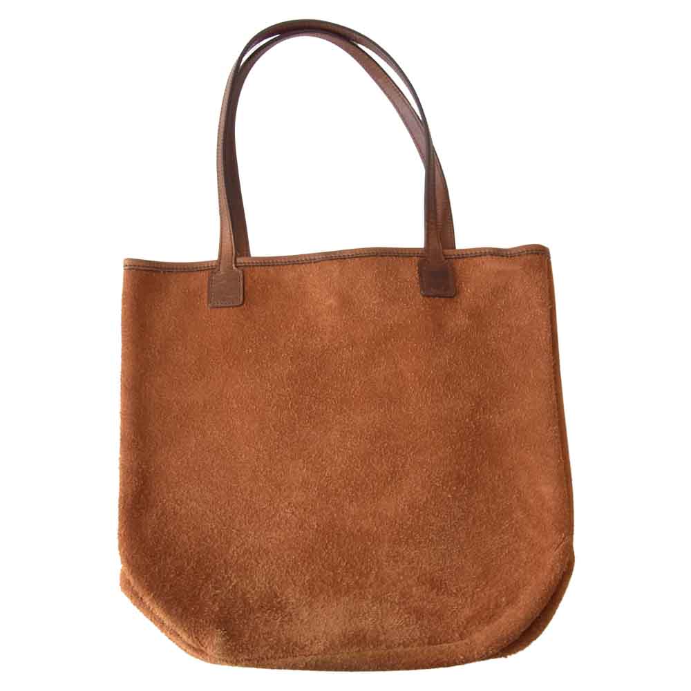 VISVIM ビズビム 16SS 0116103003066 フランス製 SAKYA TOTE FR スエード レザー トート バッグ ライトブラウン系【中古】