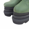 Sacai サカイ 21-05620 Nylon Twill Short Wedge Boots ナイロン ツイル ショート ウエッジ ブーツ カーキ系 38【新古品】【未使用】【中古】