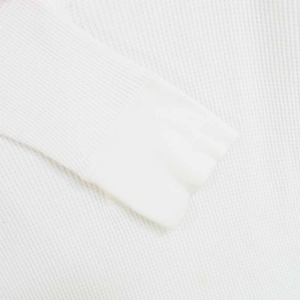 VISVIM ビズビム 12SS 0112105010068 CURTA WAFFLE HENLEY L/S 長袖 Tシャツ ホワイト系 2【中古】