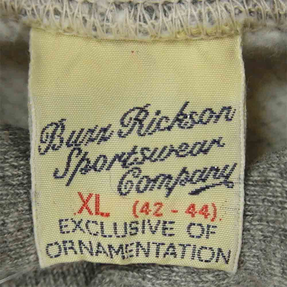 Buzz Rickson's バズリクソンズ FIFTH AIR FORCE SWEAT PARKA スウェット パーカー グレー系 XL【美品】【中古】