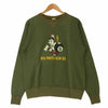 Buzz Rickson's バズリクソンズ BR66802 8th PHOTO RECON. SQ. 前V スウェット トレーナー グリーン系 XL【美品】【中古】