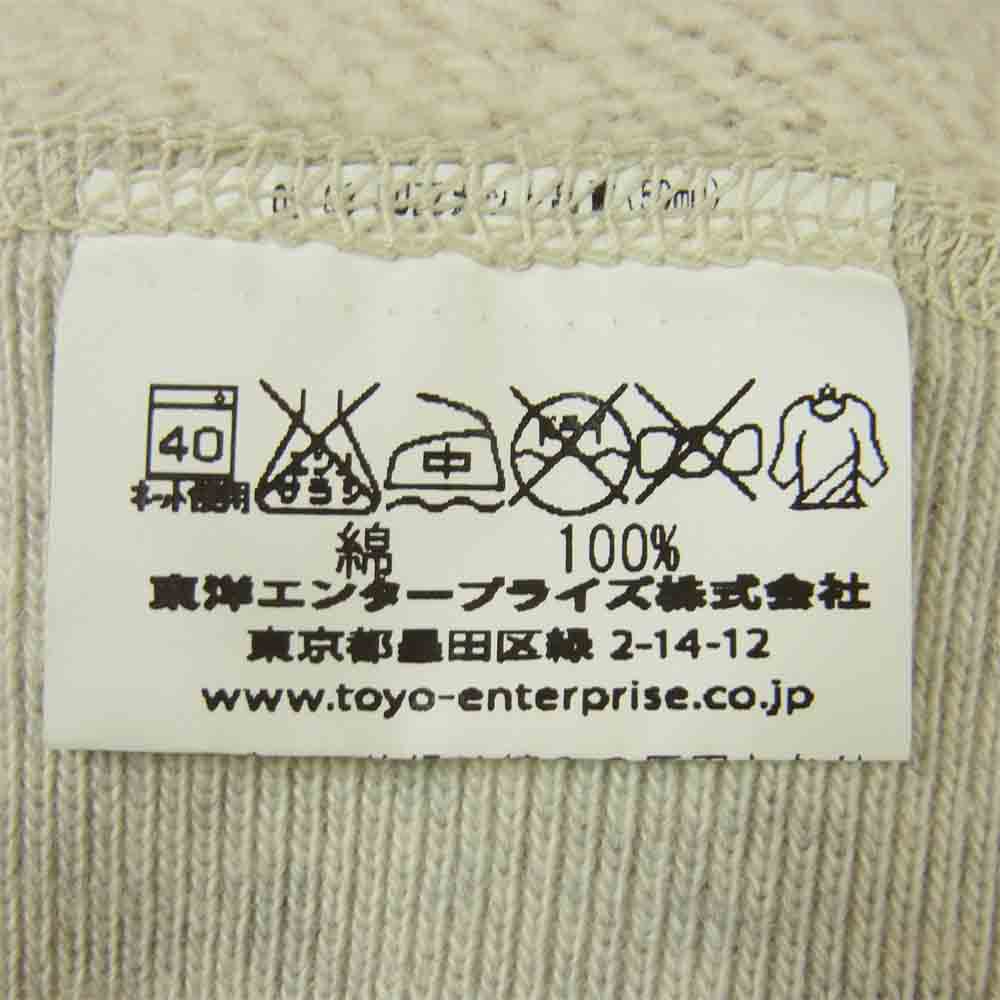 Buzz Rickson's バズリクソンズ BR66432 14th AIR FORCES Association 第14空軍フライング タイガーズ ミリタリー プリント スウェット トレーナー ライトグレー系 XL【美品】【中古】