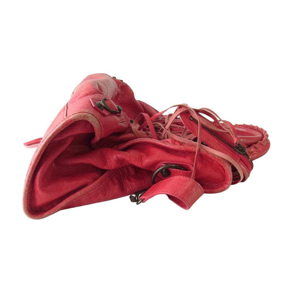 BALENCIAGA バレンシアガ ザ シティ ハンド バッグ ピンク ピンク系【中古】