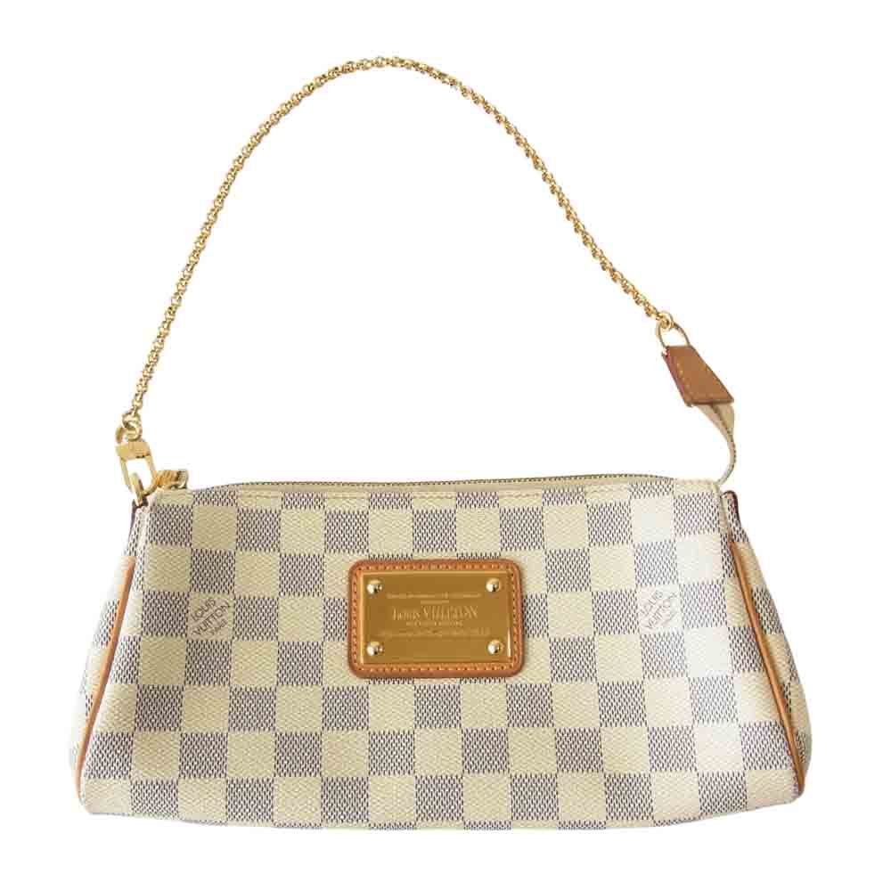 LOUIS VUITTON ルイ・ヴィトン N55214 ダミエ アズール エヴァ ショルダー バッグ グレー系【中古】