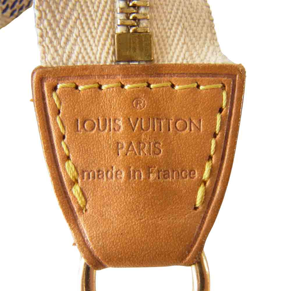 LOUIS VUITTON ルイ・ヴィトン N55214 ダミエ アズール エヴァ ショルダー バッグ グレー系【中古】