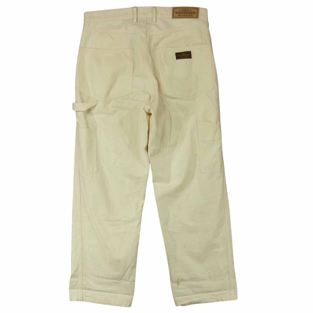 NEIGHBORHOOD ネイバーフッド 17AW 171AQNH-PTM03 PAINTER/C-PT ペインター パンツ コットン オフホワイト系 M【中古】