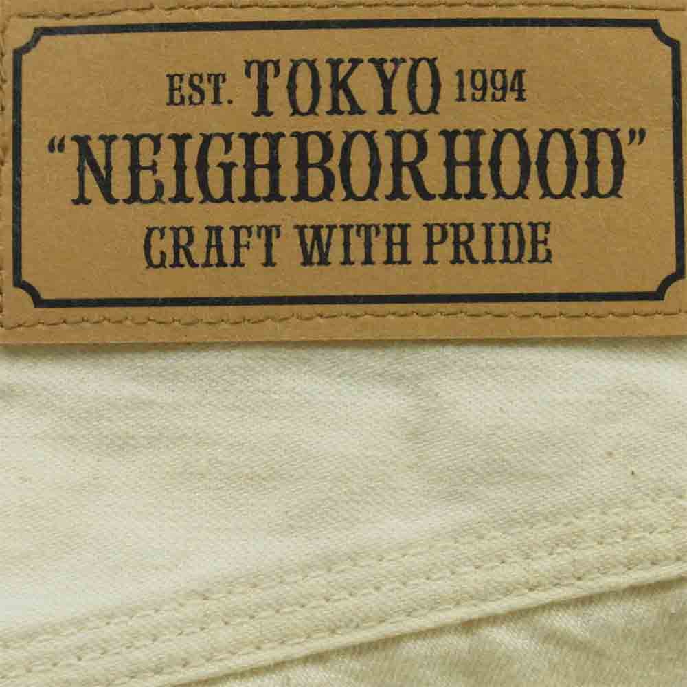 NEIGHBORHOOD ネイバーフッド 17AW 171AQNH-PTM03 PAINTER/C-PT ペインター パンツ コットン オフホワイト系 M【中古】