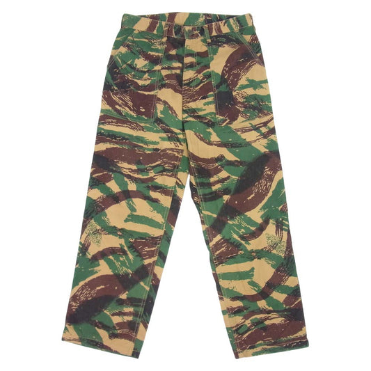 アンドファミリー PT1807524CAM ベイカー パンツ カモ コットン 日本製 カーキ系 S【中古】