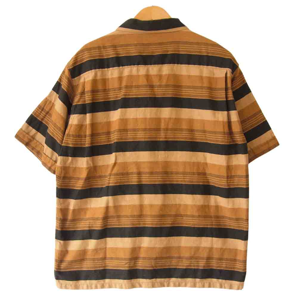 TENDERLOIN テンダーロイン T-BORDER SHT ボーダー オープンカラー 開襟 半袖 シャツ マルチカラー系 M【中古】