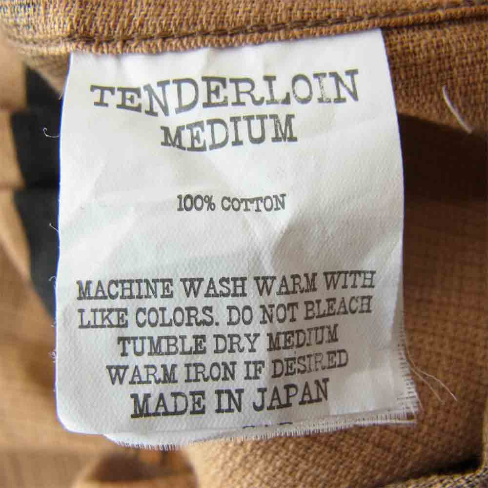 TENDERLOIN テンダーロイン T-BORDER SHT ボーダー オープンカラー 開襟 半袖 シャツ マルチカラー系 M【中古】