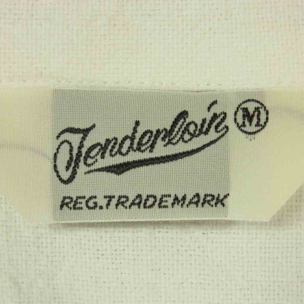 TENDERLOIN テンダーロイン T-BAJA SHT S/S バハ 半袖 シャツ コットン 日本製 ホワイト系 M【中古】