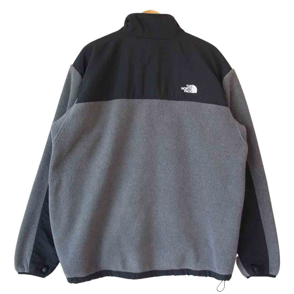 THE NORTH FACE ノースフェイス FM-10024A デナリジャケット POLARTEC ポーラテック ナイロン フリース ジャケット グレー系×ブラック系 XXL【中古】