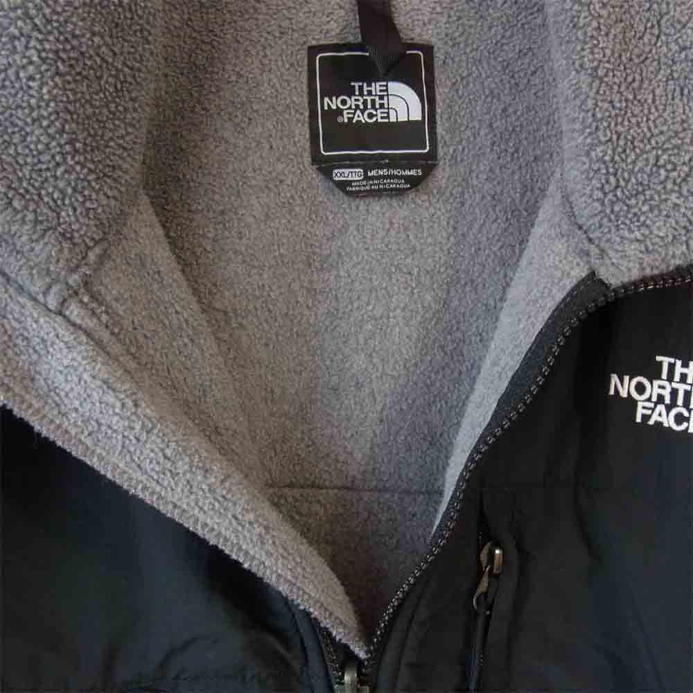 THE NORTH FACE ノースフェイス FM-10024A デナリジャケット POLARTEC ポーラテック ナイロン フリース ジャケット グレー系×ブラック系 XXL【中古】