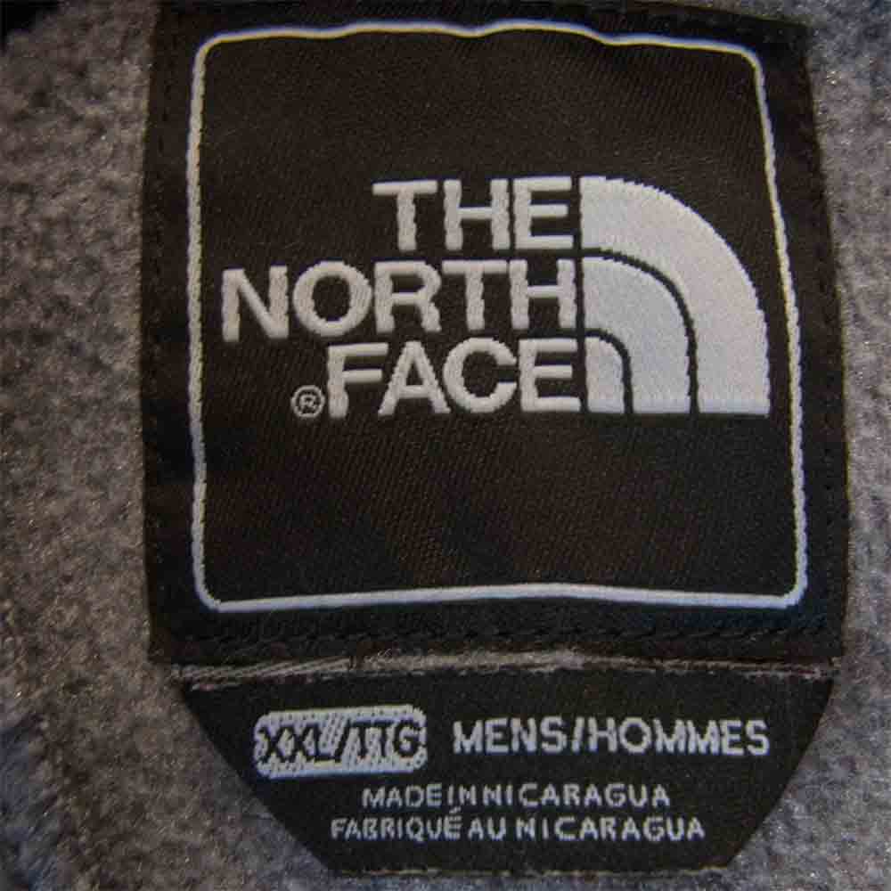 THE NORTH FACE ノースフェイス FM-10024A デナリジャケット POLARTEC ポーラテック ナイロン フリース ジャケット グレー系×ブラック系 XXL【中古】