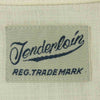 TENDERLOIN テンダーロイン 13SS T-Atomic SHT 半袖 レーヨン シャツ 日本製 ホワイト系 ネイビー系 S【中古】