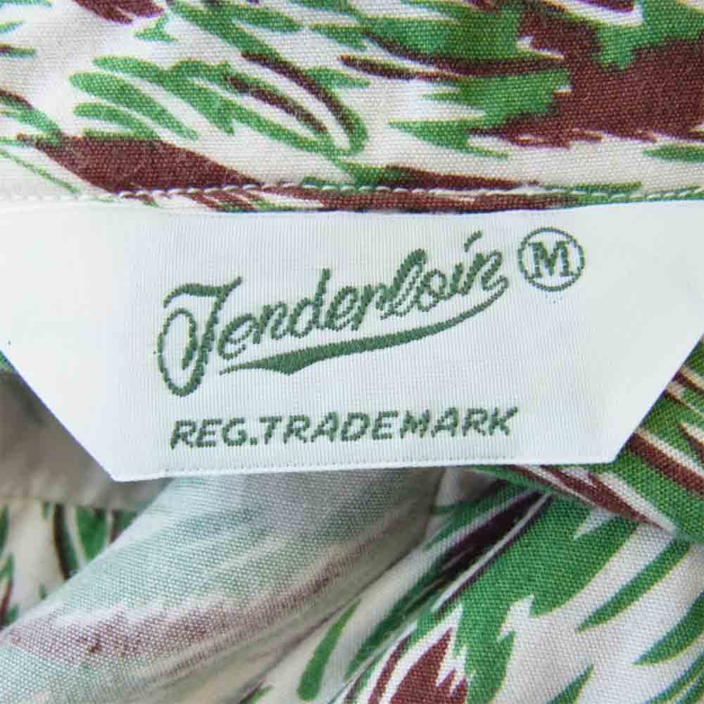 TENDERLOIN テンダーロイン T-RAYON SHT WOLF レーヨン ウルフ ショールカラー 半袖 シャツ マルチカラー系 M【中古】