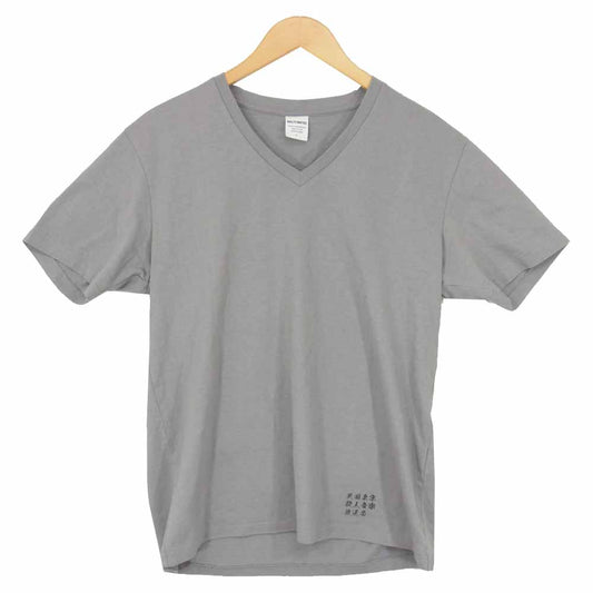 WACKO MARIA ワコマリア GUILTY PARTIES 半袖 Vネック Tシャツ グレー系 L【中古】