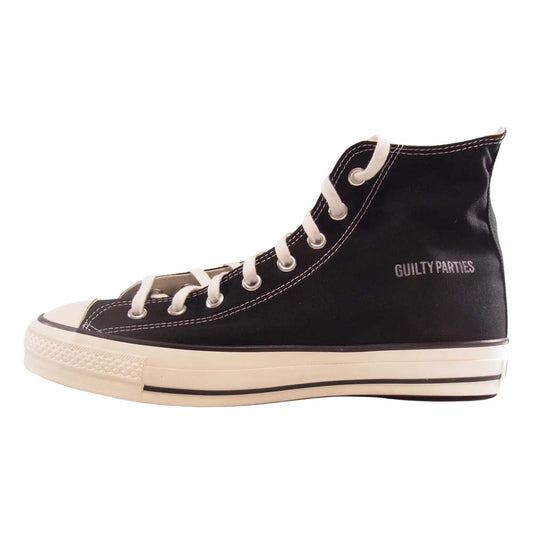 WACKO MARIA ワコマリア 日本製 CONVERSE コンバース ALL STAR J HI/WM オールスター ハイカット スニーカー ブラック系 10 1/2【新古品】【未使用】【中古】