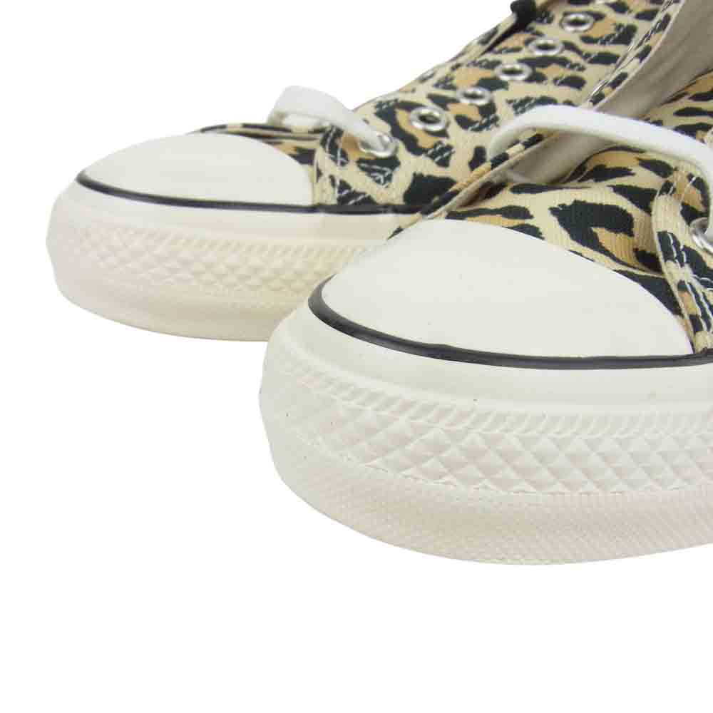 WACKO MARIA ワコマリア 1CK793 CONVERSE コンバース ALL STAR OX WM オールスター オックスフォード スニーカー レオパード レオパード柄 29cm【新古品】【未使用】【中古】