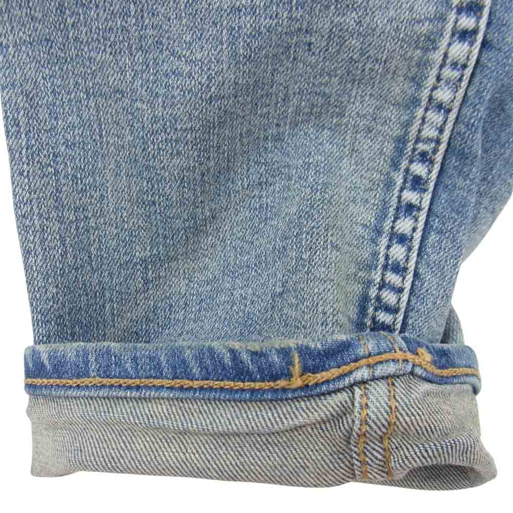 TMT ティーエムティー TPT-F1805 HYBRID-STRETCH VINTAGE FINISH DENIM 5P TAPERED テーパード デニム インディゴブルー系 M【中古】