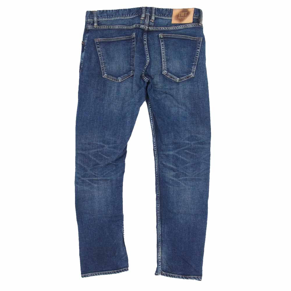 TMT ティーエムティー TPT-F2003 HYBRID STRETCH DENIM 5P FRONT POINT CROPPED TAPERED クロップド テーパード デニム インディゴブルー系 M【中古】