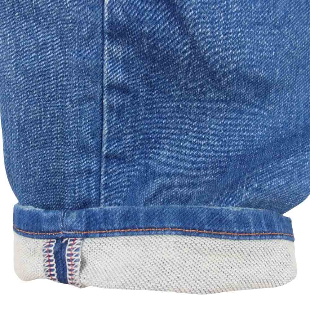 TMT ティーエムティー TPT-F1902 SWEATLIKE-STRETCH PAINT CRASH DENIM 5P TAPERED スウェット デニム インディゴブルー系 M【中古】