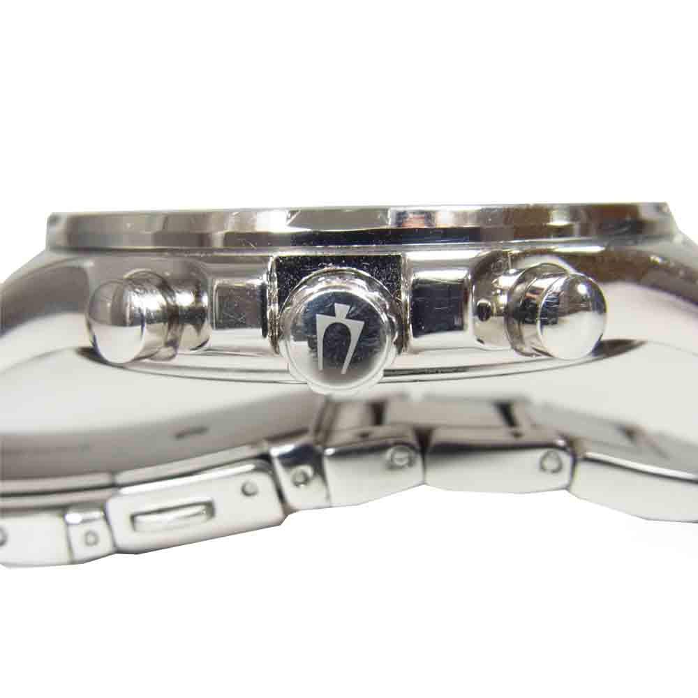 BULOVA ブローバ 96B335 クロノグラフ ステンレス ウォッチ 時計 シルバー系【中古】