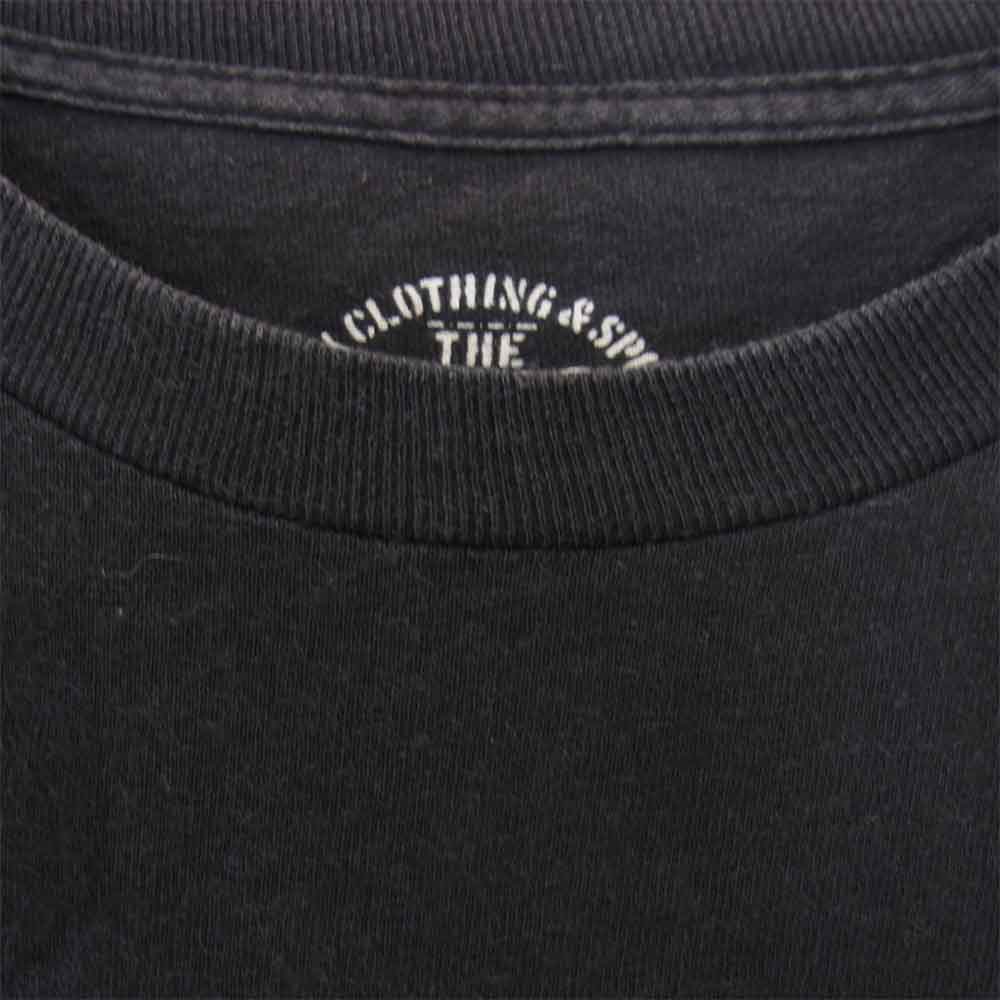 TENDERLOIN テンダーロイン T-TEE H.A HELL AWAITS マッドドッグ プリント 半袖 Tシャツ ブラック系 M【中古】