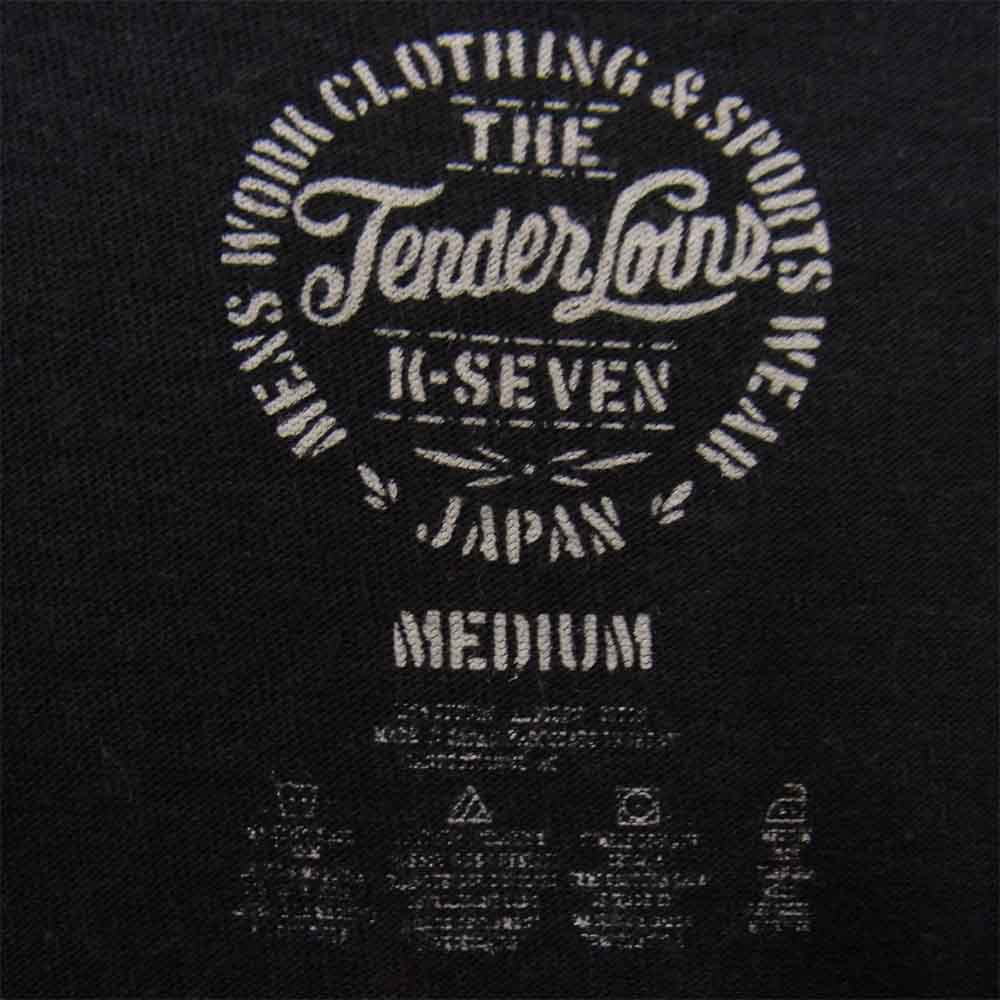 TENDERLOIN テンダーロイン T-TEE H.A HELL AWAITS マッドドッグ プリント 半袖 Tシャツ ブラック系 M【中古】
