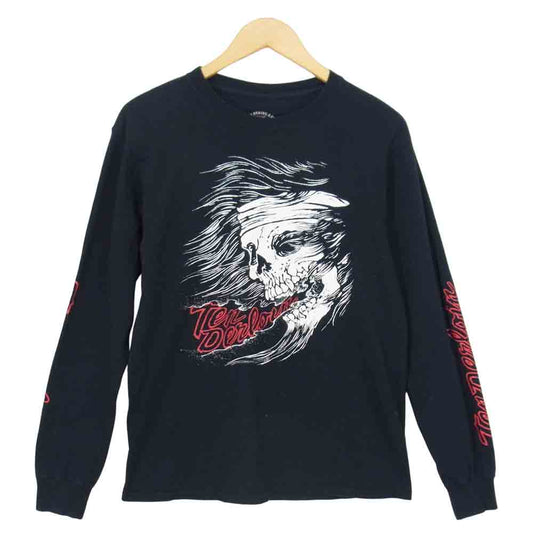 TENDERLOIN テンダーロイン T-TEE L/S LHS 長袖 Tシャツ ブラック系 S【中古】