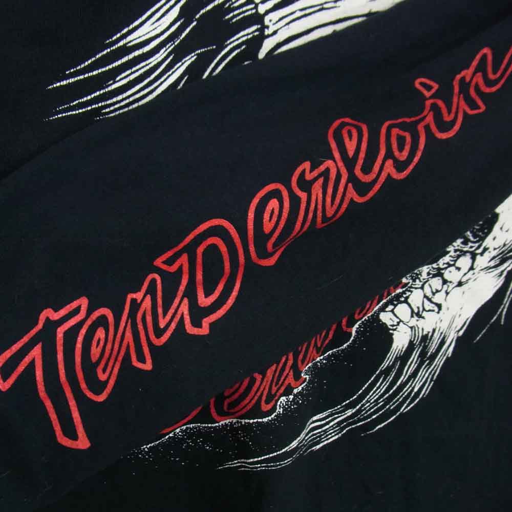 TENDERLOIN テンダーロイン T-TEE L/S LHS 長袖 Tシャツ ブラック系 S【中古】