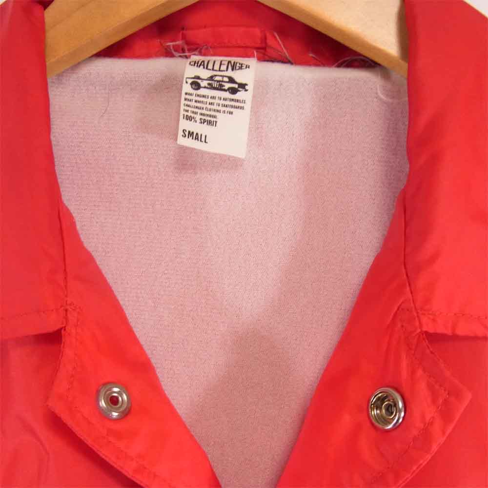 CHALLENGER チャレンジャー 17SS CLG-JK017-007 8 ANNIVERSARY JKT コーチ ジャケット レッド系 S【中古】