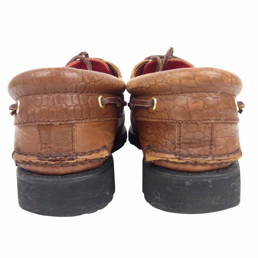 Supreme シュプリーム 16AW TB0A1H2J Timberland  ティンバーランド 3-Eye Classic Lug Shoe デッキ シューズ ブラウン系 27.5cm【中古】