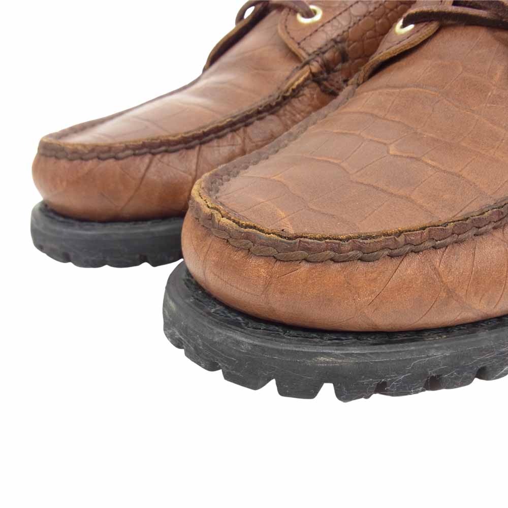 Supreme シュプリーム 16AW TB0A1H2J Timberland  ティンバーランド 3-Eye Classic Lug Shoe デッキ シューズ ブラウン系 27.5cm【中古】