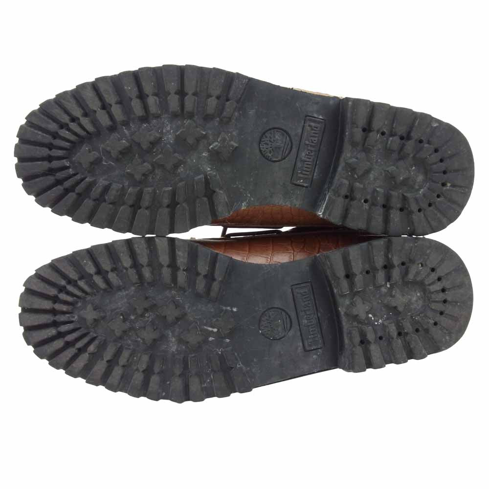 Supreme シュプリーム 16AW TB0A1H2J Timberland  ティンバーランド 3-Eye Classic Lug Shoe デッキ シューズ ブラウン系 27.5cm【中古】