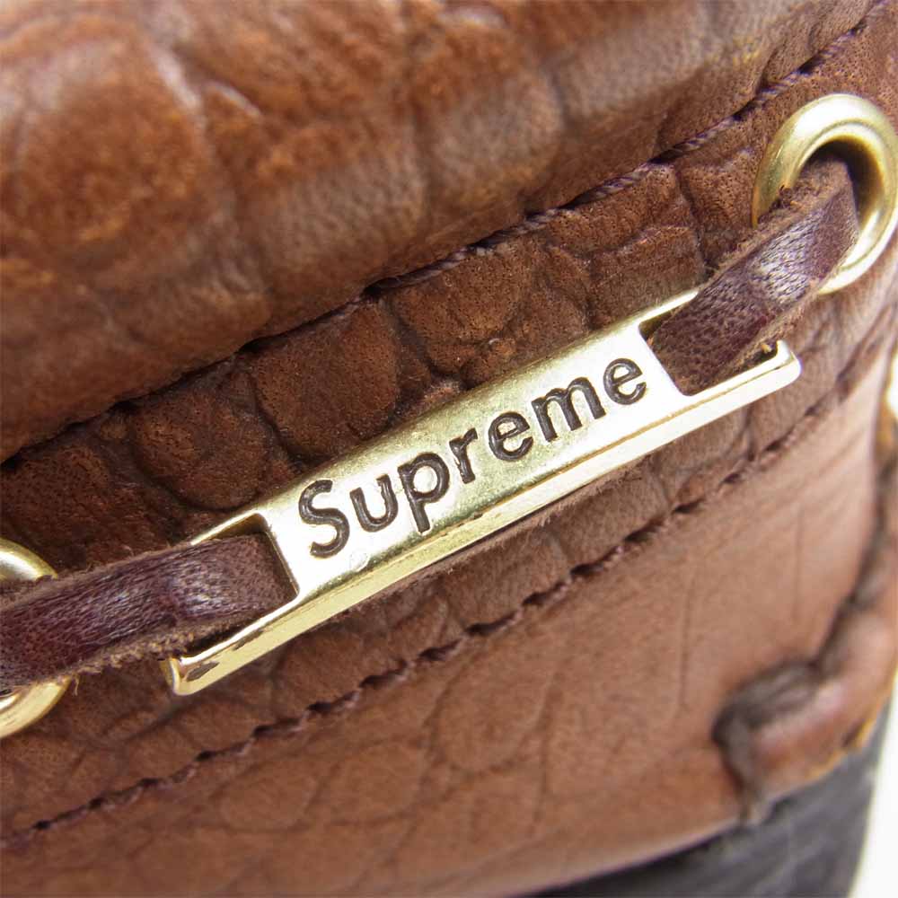 Supreme シュプリーム 16AW TB0A1H2J Timberland  ティンバーランド 3-Eye Classic Lug Shoe デッキ シューズ ブラウン系 27.5cm【中古】