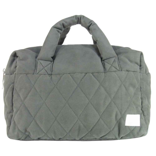 PORTER ポーター × SNUFF スナッフ キルティング バッグ ハンド バッグ 日本製 グレー系【中古】