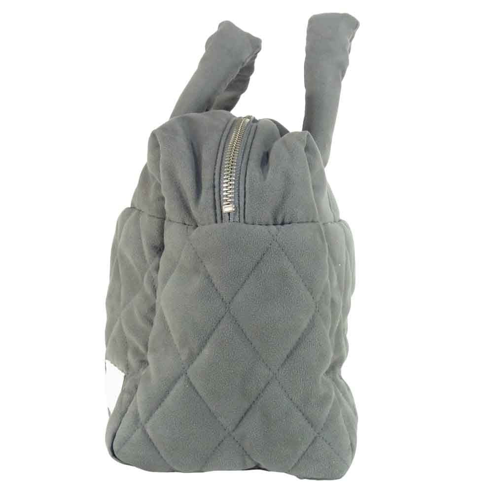 PORTER ポーター × SNUFF スナッフ キルティング バッグ ハンド バッグ 日本製 グレー系【中古】
